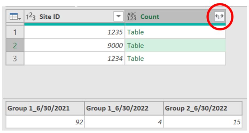 Expanding Columns in Our Table