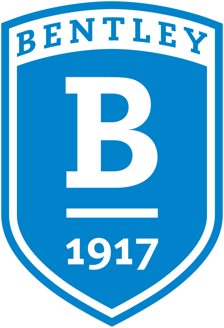 Bentley logo shield only blue