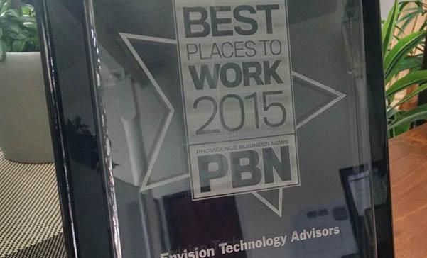 Best Places to Work 2015 Award