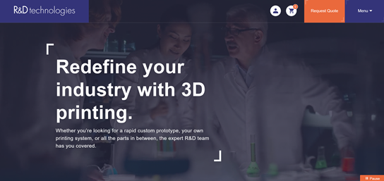 R&D Technologies' New Website