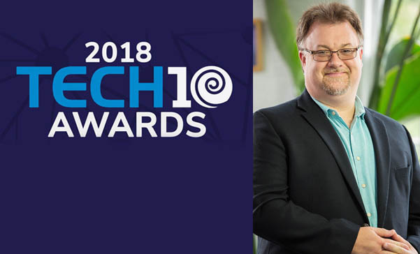 Todd's 2018 Tech10 Award